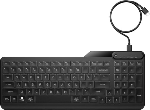 HP 405 Multi-Device Backlit Wired Keyboard HP