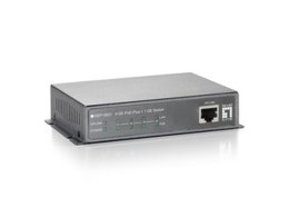 LevelOne GEP-0521 łącza sieciowe Nie zarządzany Gigabit Ethernet (10/100/1000) Obsługa PoE Szary LevelOne