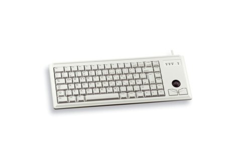 CHERRY G84-4400 klawiatura USB AZERTY Francuski Szary CHERRY