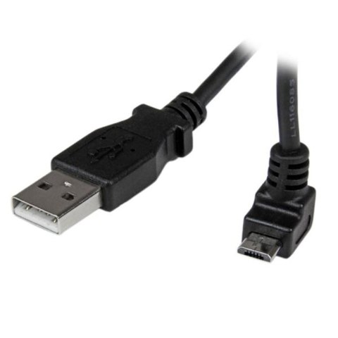 StarTech 2m USB2.0 A - micro B kabel USB USB A Micro-USB B Czarny StarTech.com