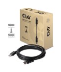 CLUB3D Displayport 1.2 Cable M/M 3Meter 4K60Hz 21.6Gbps CLUB3D