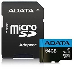 Adata microSD Premier 64GB UHS1/CL10/A1+adapter ADATA