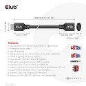 CLUB3D CAC-1322 kabel HDMI 1 m HDMI Typu A (Standard) Czarny CLUB3D