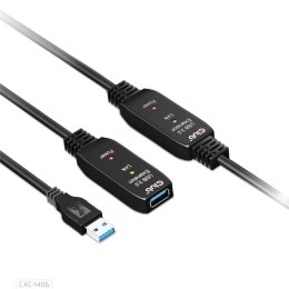 CLUB3D CAC-1406 kabel USB 15 m USB 3.2 Gen 1 (3.1 Gen 1) USB A Czarny CLUB3D