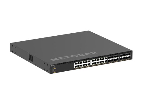 NETGEAR M4350-24X8F8V Zarządzany L3 10G Ethernet (100/1000/10000) Obsługa PoE 1U Czarny NETGEAR