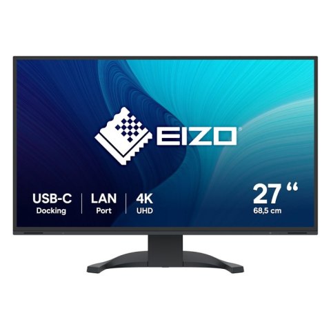 EIZO FlexScan EV2740X-BK monitor komputerowy 68,6 cm (27") 3840 x 2160 px 4K Ultra HD LCD Czarny EIZO