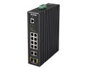 D-Link DIS-200G-12PS łącza sieciowe Zarządzany L2 Gigabit Ethernet (10/100/1000) Obsługa PoE Czarny D-Link