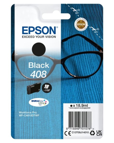 Epson Singlepack Black 408 DURABrite Ultra Ink Epson