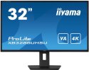 Iiyama ProLite XB3288UHSU-B5 monitor komputerowy 80 cm (31.5") 3840 x 2160 px 4K Ultra HD LCD Czarny Iiyama