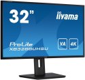 Iiyama ProLite XB3288UHSU-B5 monitor komputerowy 80 cm (31.5") 3840 x 2160 px 4K Ultra HD LCD Czarny Iiyama