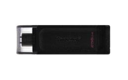 Kingston Technology DataTraveler 70 pamięć USB 256 GB USB Type-C 3.2 Gen 1 (3.1 Gen 1) Czarny Kingston Technology