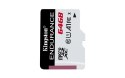 Kingston Technology High Endurance 64 GB MicroSD UHS-I Klasa 10 Kingston Technology