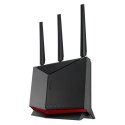 ASUS RT-BE86U router bezprzewodowy 10 Gigabit Ethernet Dual-band (2.4 GHz/5 GHz) Czarny ASUS