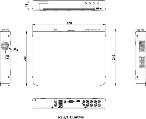 REJESTRATOR 5W1 HIKVISION iDS-7208HUHI-M1/X(STD) HIKVISION