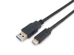 Equip 128344 kabel USB 2 m USB 3.2 Gen 1 (3.1 Gen 1) USB A USB C Czarny Equip