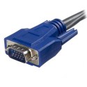 StarTech SVUSBVGA10 kabel KVM Czarny 3 m StarTech.com