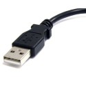 StarTech UUSBHAUB6IN kabel USB 0,1524 m USB A Micro-USB B Czarny StarTech.com