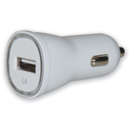 Techly USB - Auto 5V/1A Uniwersalne Biały Zapalniczka Automatyczna Techly