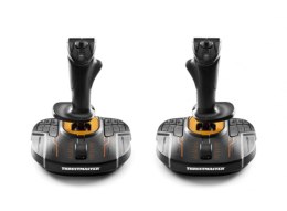 Thrustmaster T.16000M FCS SPACE SIM DUO Czarny, Pomarańczowy USB Joystick Analogowa/Cyfrowa PC Thrustmaster