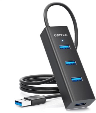 Unitek Aktywny hub USB-A 5Gbps, 4 porty USB-A UNITEK