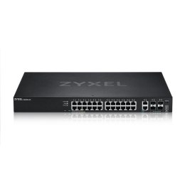 Zyxel XGS2220-30 Zarządzany L3 Gigabit Ethernet (10/100/1000) Czarny Zyxel