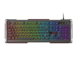 GENESIS RHOD 400 RGB klawiatura USB QWERTY Amerykański międzynarodowy Czarny GENESIS