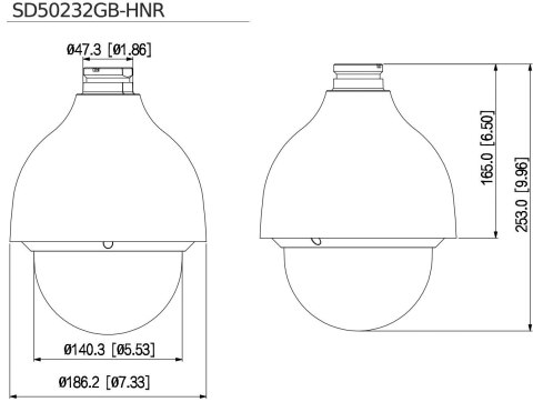 KAMERA IP DAHUA SD50232GB-HNR DAHUA