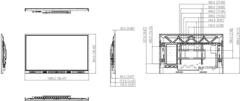 MONITOR TABLICA INTERAKTYWNA DAHUA LPH65-ST420 DAHUA