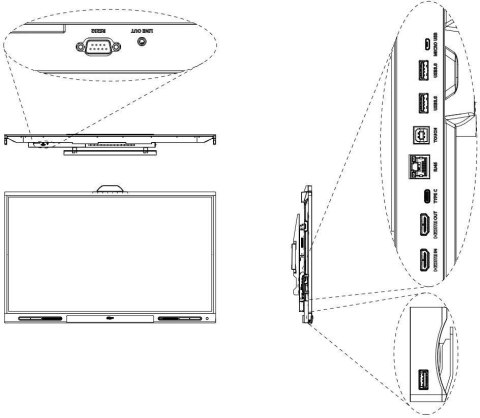 MONITOR TABLICA INTERAKTYWNA DAHUA LPH75-MC470-P DAHUA