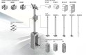 Słup ATS SKAM1/5 pod montaż kamer CCTV ATS