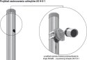 UCHWYT SŁUPOWY ATS US H-D ATS FORMS