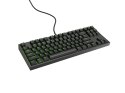 GENESIS Thor 404 TKL klawiatura Gaming USB QWERTY US English Czarny GENESIS