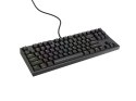 GENESIS Thor 404 TKL klawiatura Gaming USB QWERTY US English Czarny GENESIS