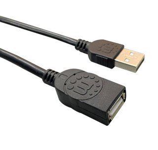 Manhattan 364898 kabel USB 3 m USB 2.0 USB A Czarny Manhattan