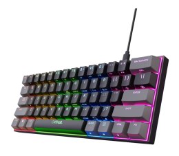 Trust GXT 867 Acira klawiatura Gaming USB QWERTY US English Czarny Trust