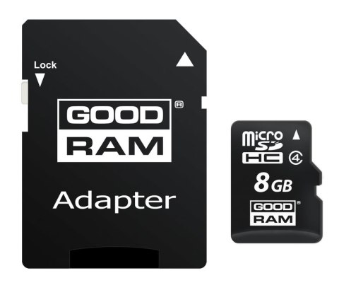 Goodram M40A 8 GB MicroSDHC UHS-I Klasa 4 Goodram