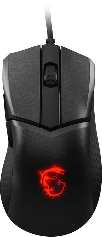 MSI CLUTCH GM31 LIGHTWEIGHT myszka Gaming Po prawej stronie USB Typu-A Optyczny 12000 DPI MSI