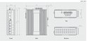 LevelOne IES-0620 łącza sieciowe Gigabit Ethernet (10/100/1000) Obsługa PoE Czarny LevelOne