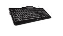 CHERRY KC 1000 SC klawiatura USB AZERTY Francuski Czarny CHERRY