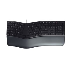 CHERRY KC 4500 ERGO klawiatura USB QWERTY US English Czarny CHERRY