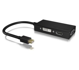 ICY BOX IB-AC1032 Mini DisplayPort DVI-D + VGA (D-Sub) + HDMI Czarny ICY BOX