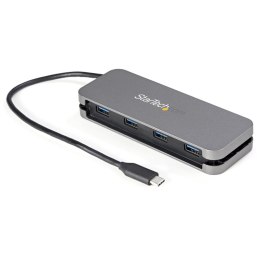 StarTech HB30CM4AB huby i koncentratory USB 3.2 Gen 1 (3.1 Gen 1) Type-C 5000 Mbit/s Czarny, Szary StarTech.com