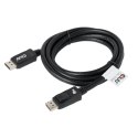 CLUB3D DisplayPort 1.4 HBR3 Cable 2m/6.56ft M/M 8K60Hz CLUB3D