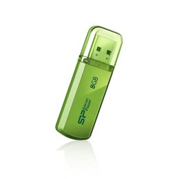 Silicon Power 8GB Helios 101 pamięć USB USB Typu-A 2.0 Zielony Silicon Power