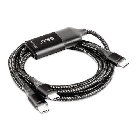 CLUB3D CAC-1527 kabel USB 1,83 m USB C 2 x USB C Czarny CLUB3D