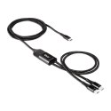 CLUB3D CAC-1527 kabel USB 1,83 m USB C 2 x USB C Czarny CLUB3D