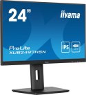 Iiyama ProLite XUB2497HSN-B2 monitor komputerowy 60,5 cm (23.8") 1920 x 1080 px Full HD LED Czarny Iiyama