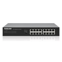 Intellinet 561815 łącza sieciowe Gigabit Ethernet (10/100/1000) Czarny Intellinet