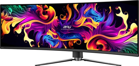 MSI MPG 491CQP QD-OLED monitor komputerowy 124,5 cm (49") 5120 x 1440 px DQHD QDOLED Czarny MSI