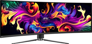 MSI MPG 491CQP QD-OLED monitor komputerowy 124,5 cm (49") 5120 x 1440 px DQHD QDOLED Czarny MSI